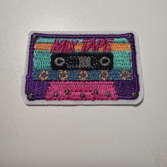 Other - Mix Tape Embroidered Patch Retro 80s Iron On Applique DIY Craft
